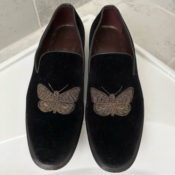 Alexander McQueen Men’s Velvet Loafers Size 43 (10) main image 16